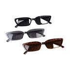 Narrow Frame Sunglasses Two-tone