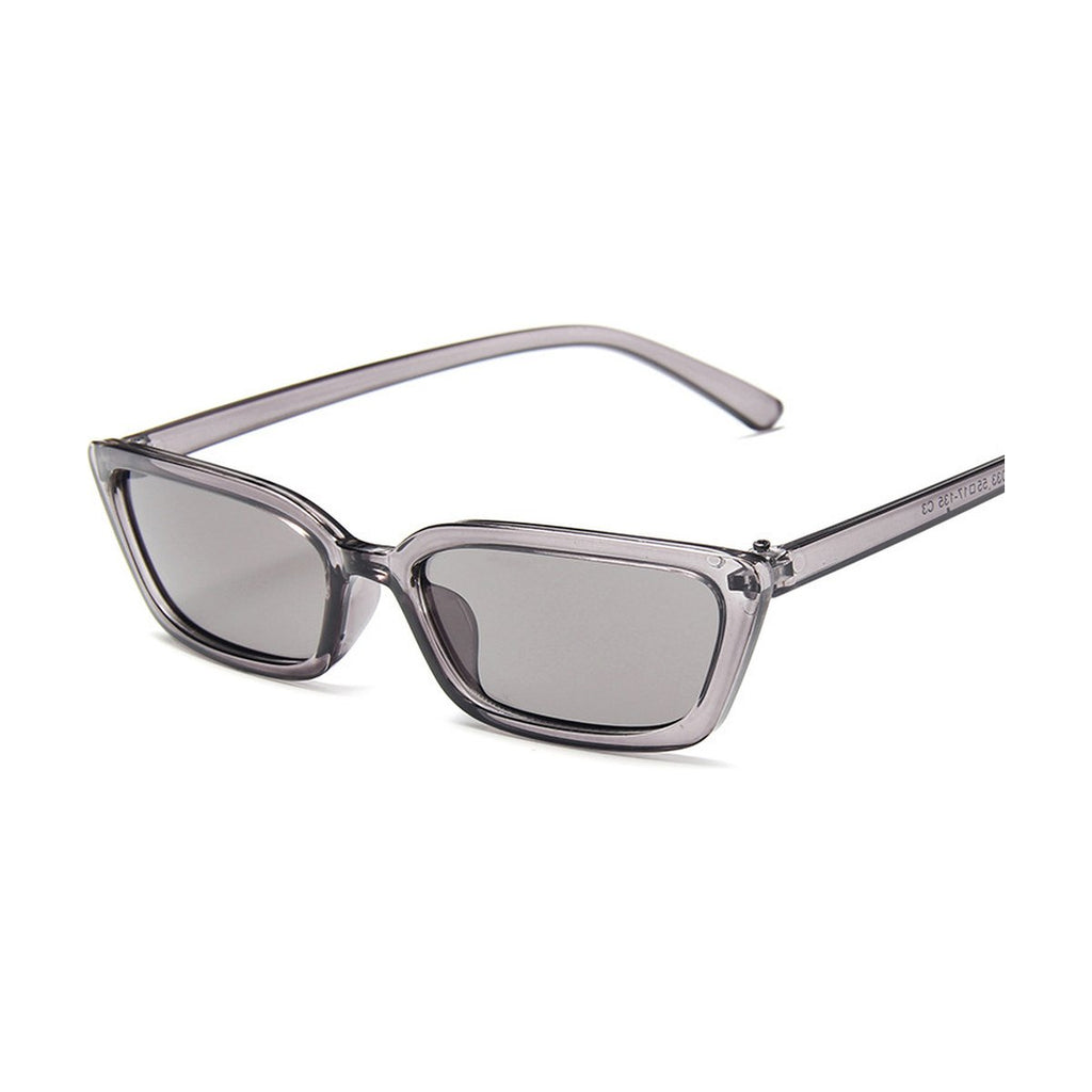 Narrow Frame Sunglasses Two-tone