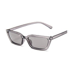 Narrow Frame Sunglasses Two-tone