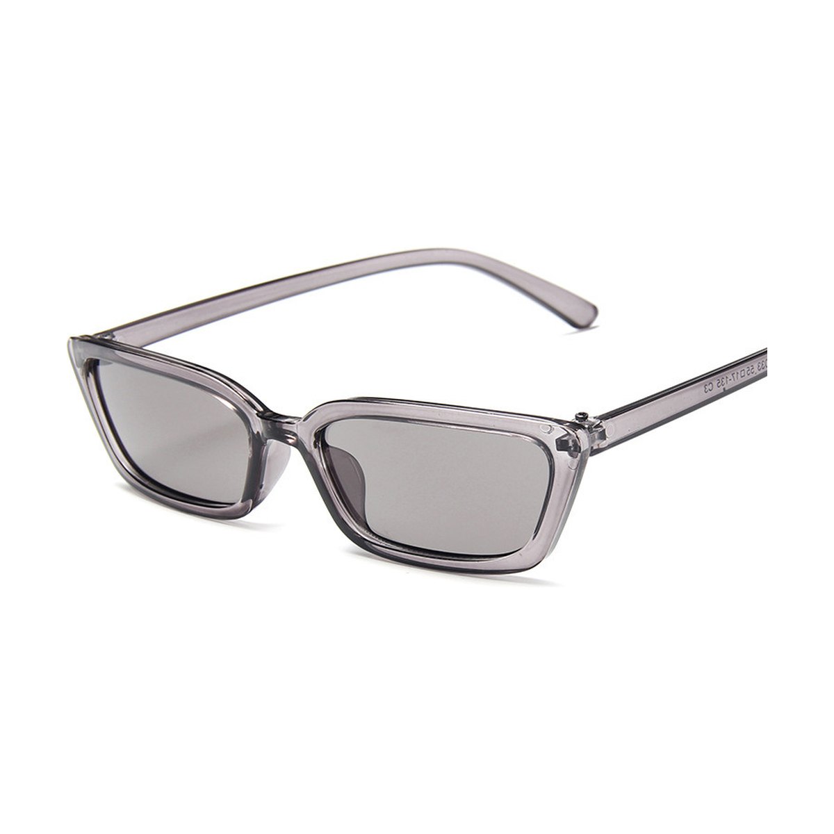 Narrow Frame Sunglasses Two-tone