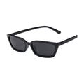 Narrow Frame Sunglasses Two-tone