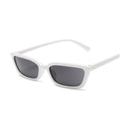 Narrow Frame Sunglasses Two-tone