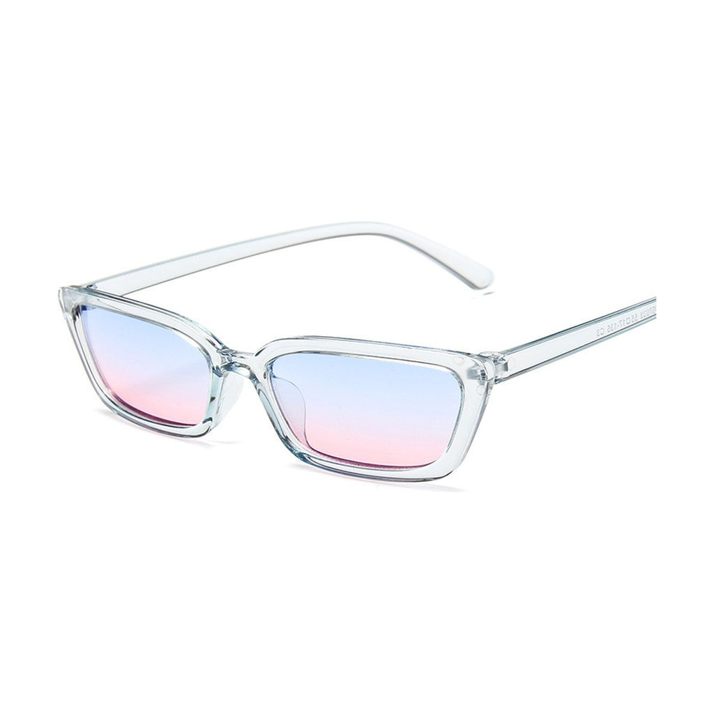 Narrow Frame Sunglasses Two-tone