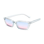 Narrow Frame Sunglasses Two-tone