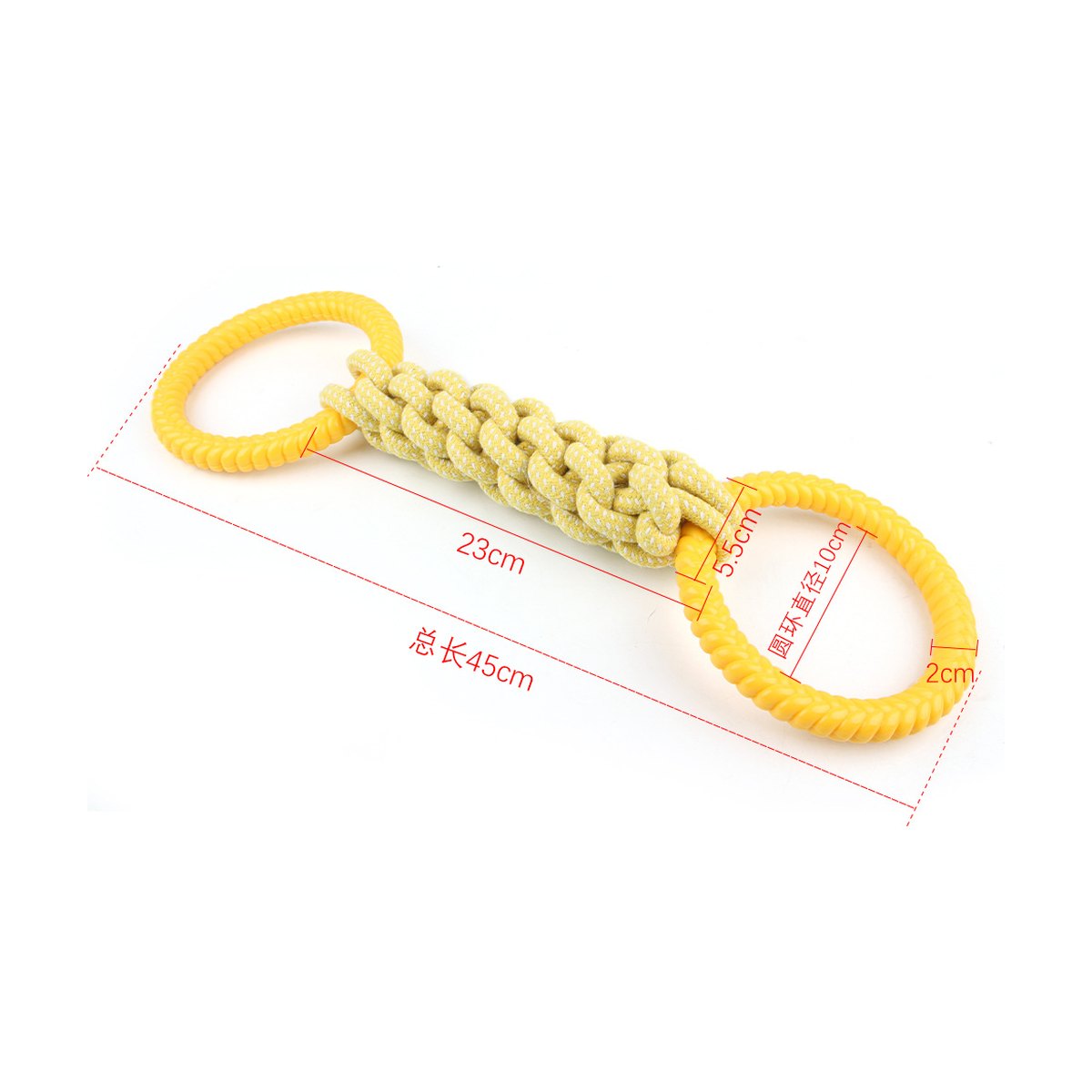 Natural Cotton Rope Dog Toys Tough Interactive