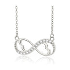 Necklace 8-character Love Unlimited Heart