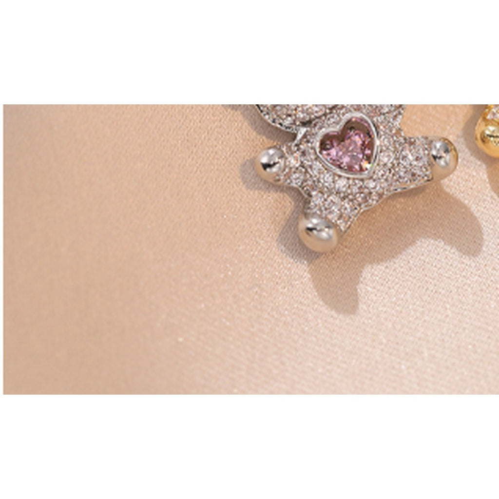 Necklace Bear Love Heart