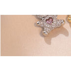 Necklace Bear Love Heart