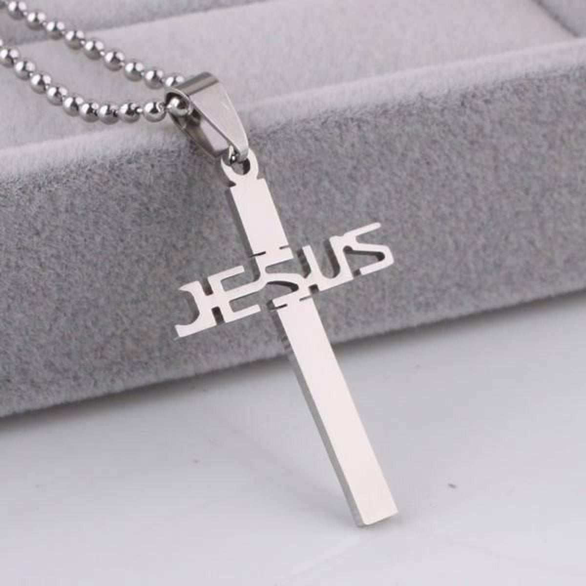 Necklace Titanium Steel Jewelry Cross