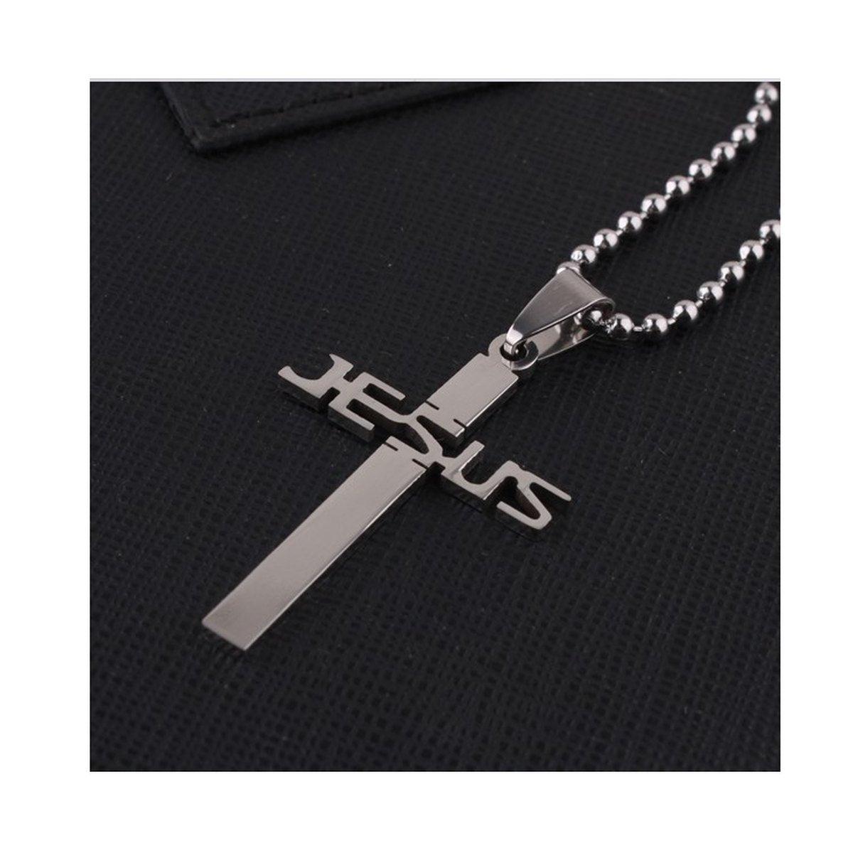 Necklace Titanium Steel Jewelry Cross