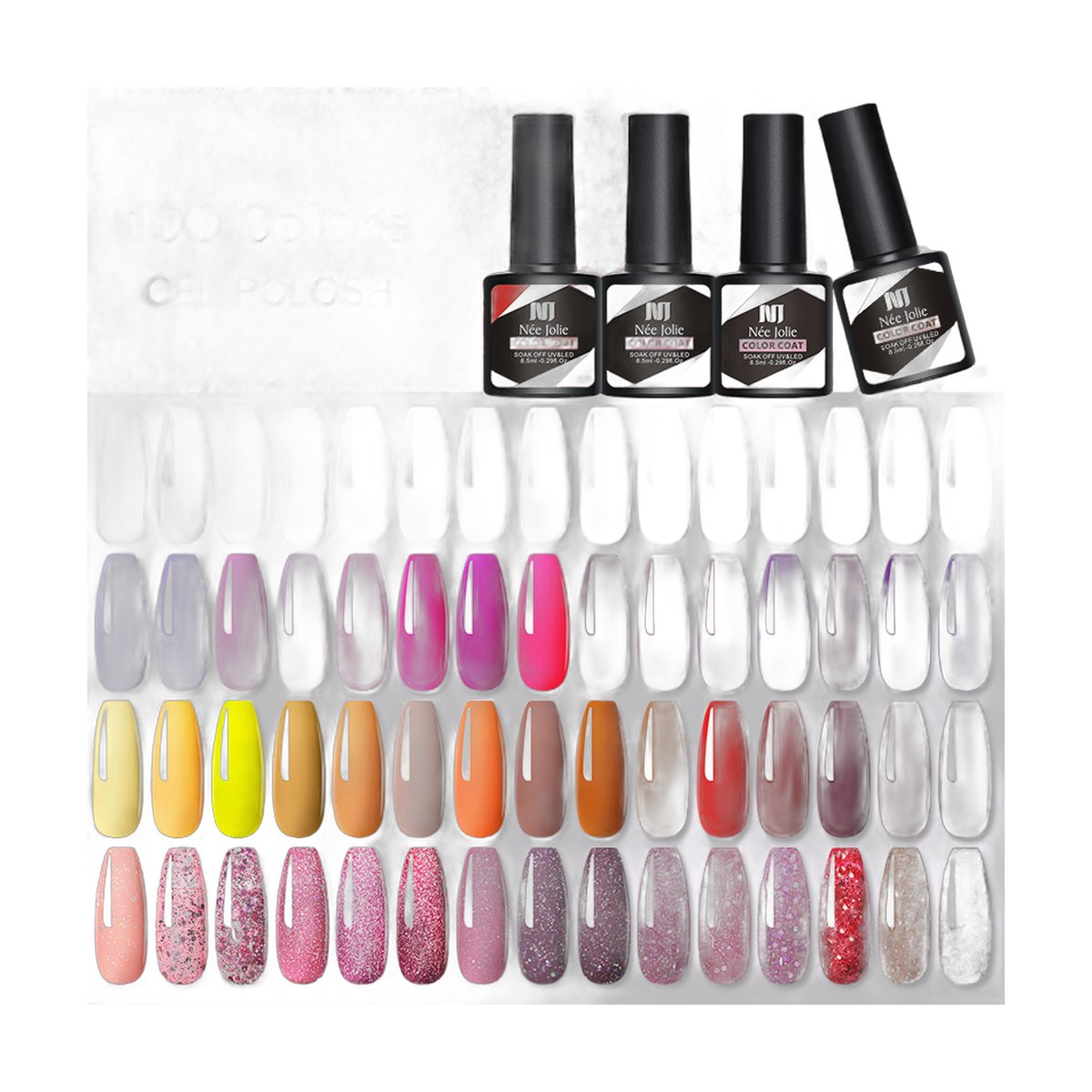 Née Jolie Nude Gel Polish – 30 Shades