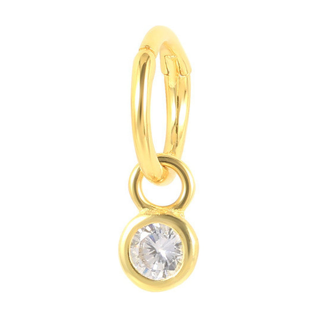Nose Ring Bee Geometric Diamond Ear Cuff