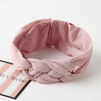 Nylon Headband Cross Chinese Knot Baby Hair