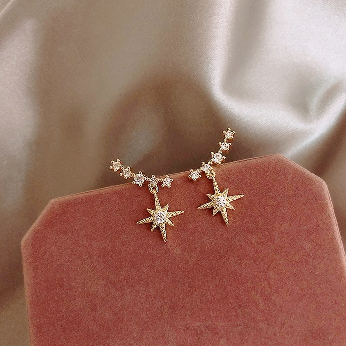 Octagonal Earrings Commute