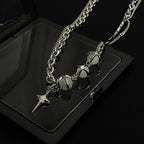 Opal Titanium Steel Necklace