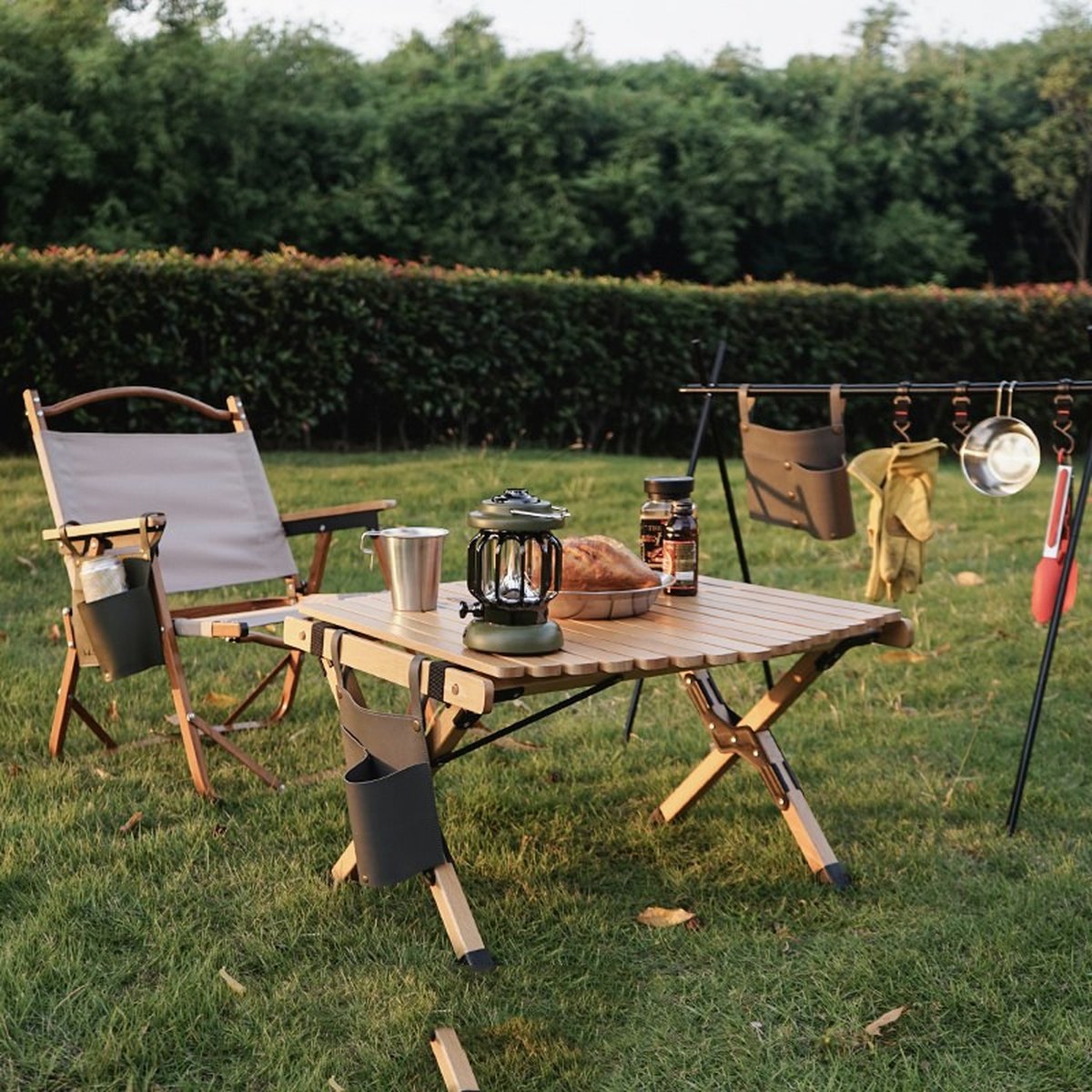 Outdoor Camping Chair Storage Bag Folding Table