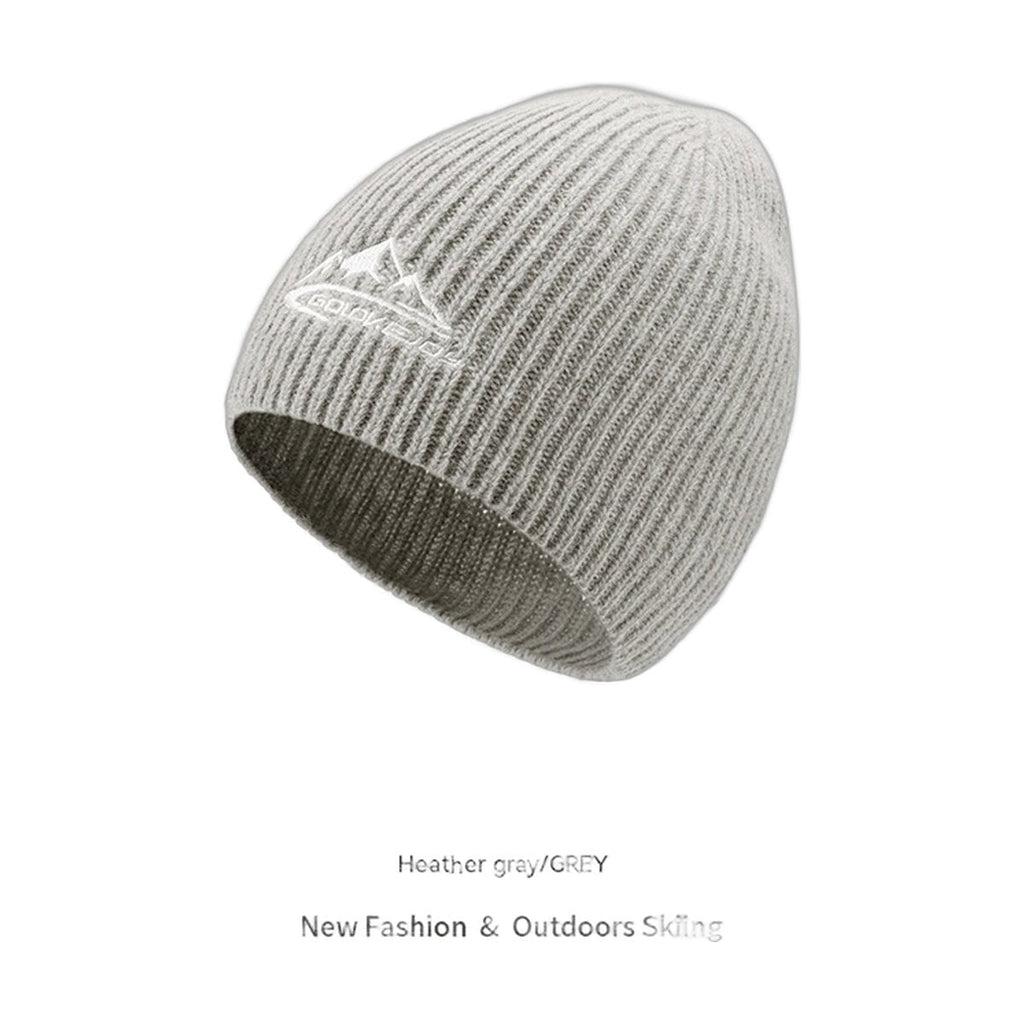 Outdoor Travel Skiing Thickened Wool Beanie Hat