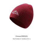 Outdoor Travel Skiing Thickened Wool Beanie Hat