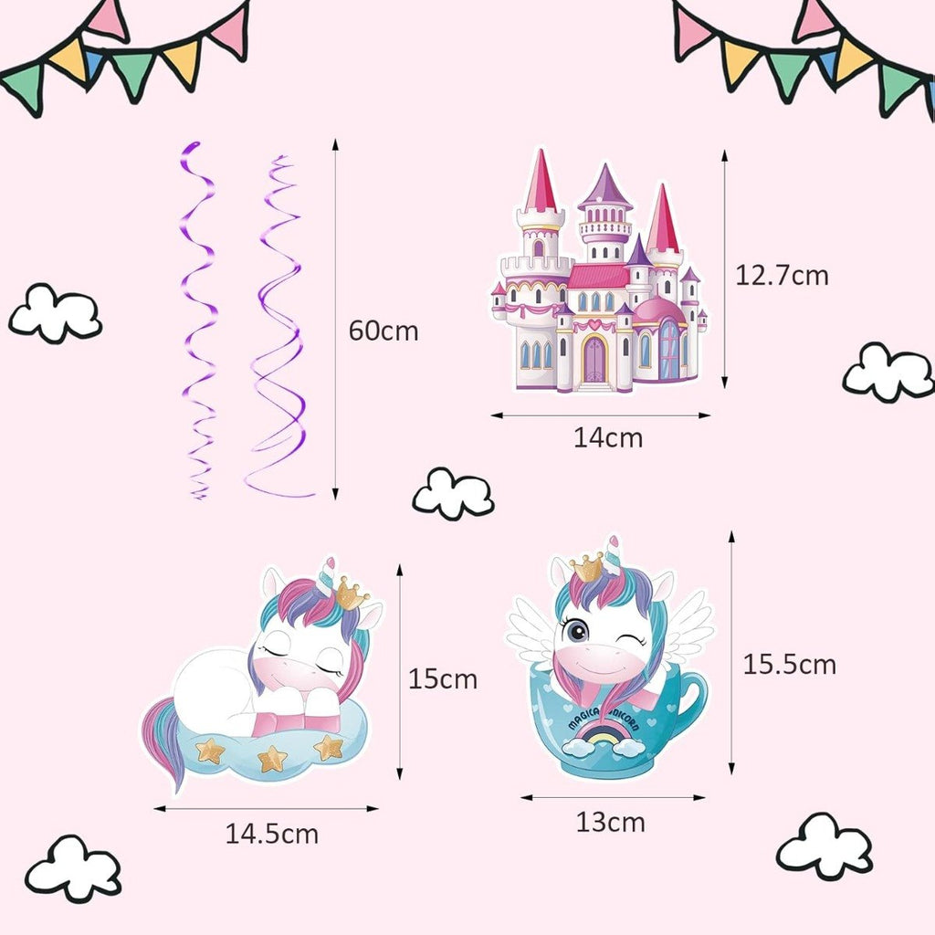 Party Decorations & Accessories 30-piece Unicorn Hanging