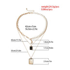 Pearl Crescent Necklace