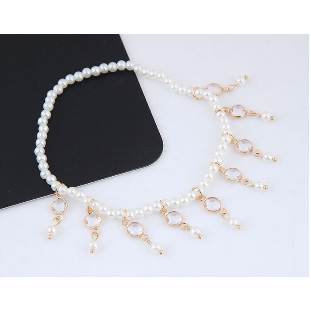 Pearl Tassel Anklet