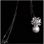 Pearl Zircon Necklace