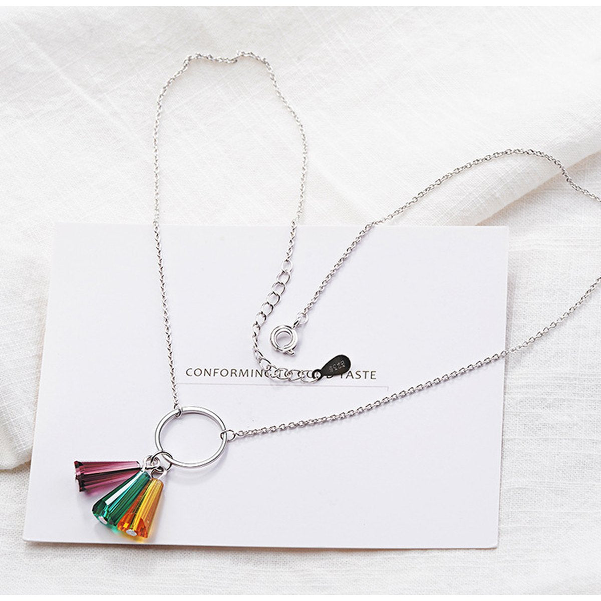 Pendant Glass Necklace