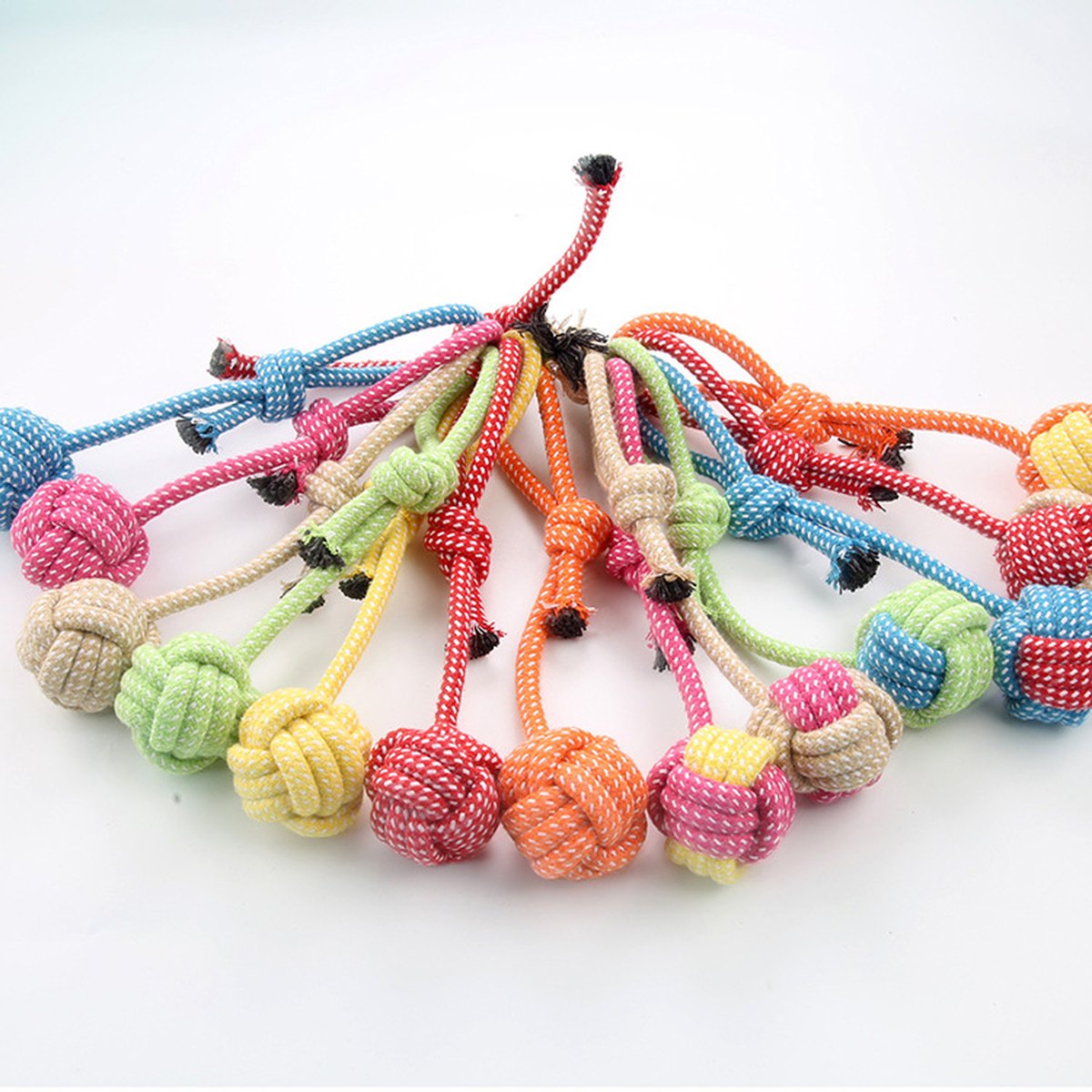 Pet Dog Cotton Rope Player Pull Type