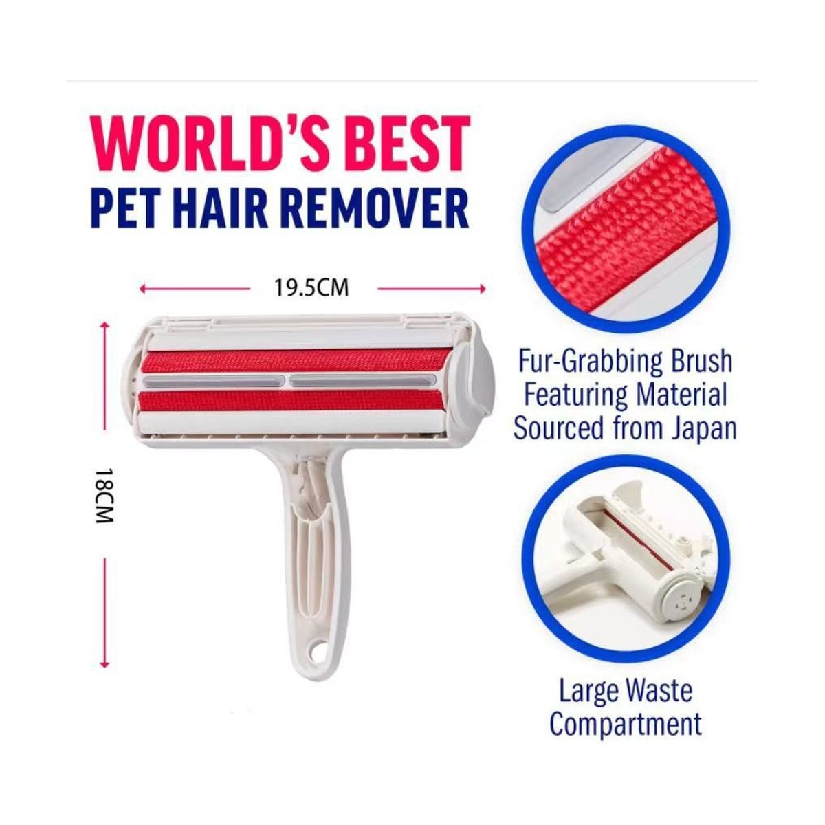 Pet Hair Remover Roller
