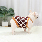 Pet Sweater Fat Dog Short Pug Sling