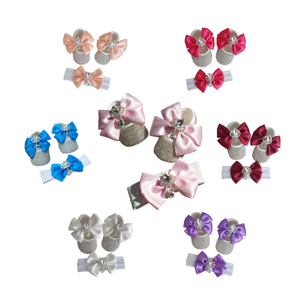 Photography Props Headband Baby Toddler Shoes Soft