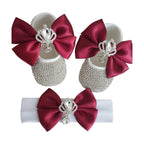 Photography Props Headband Baby Toddler Shoes Soft