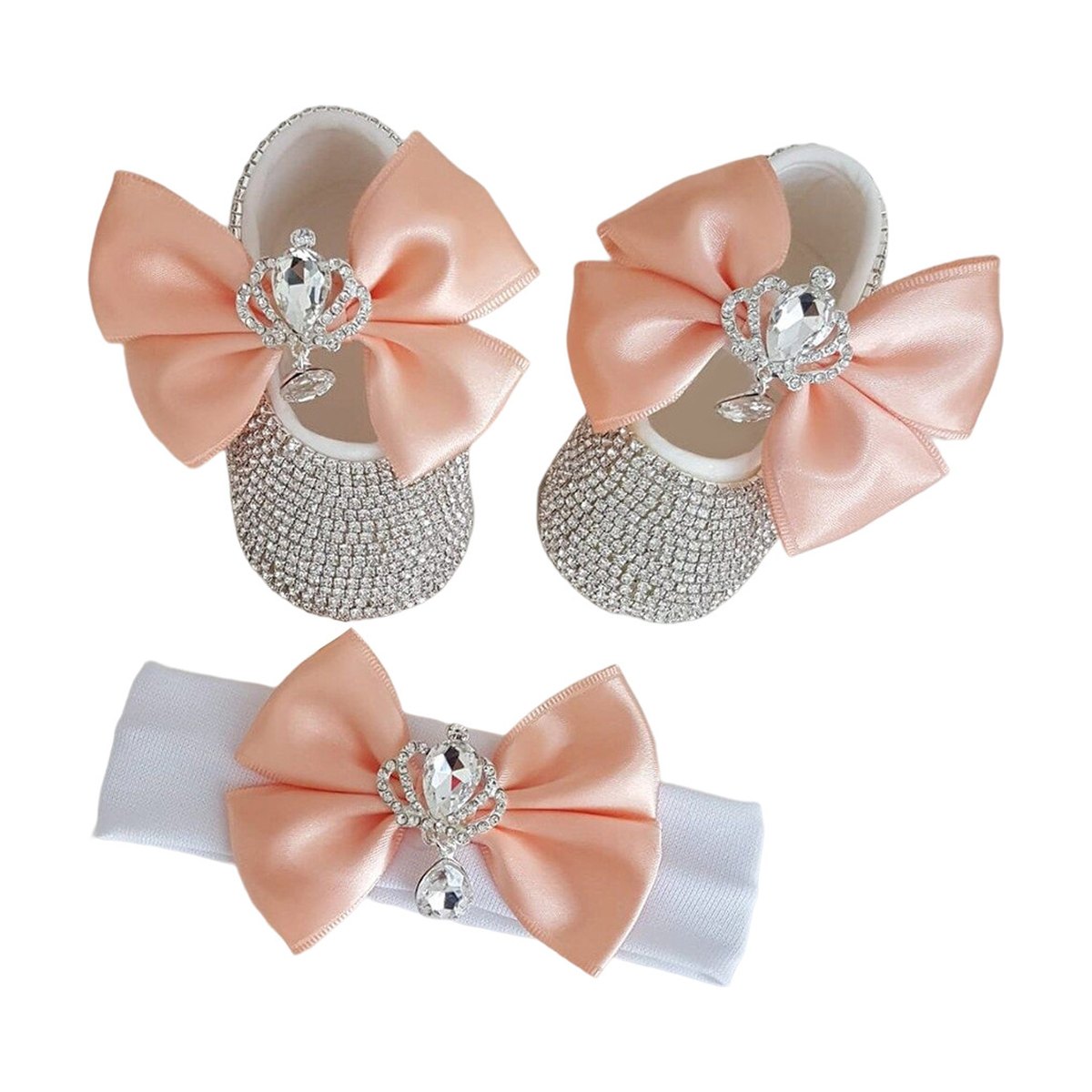 Photography Props Headband Baby Toddler Shoes Soft