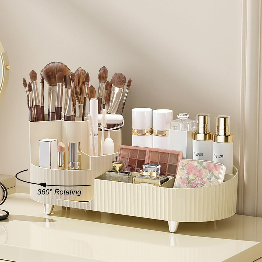 360° Rotating Makeup Organizer