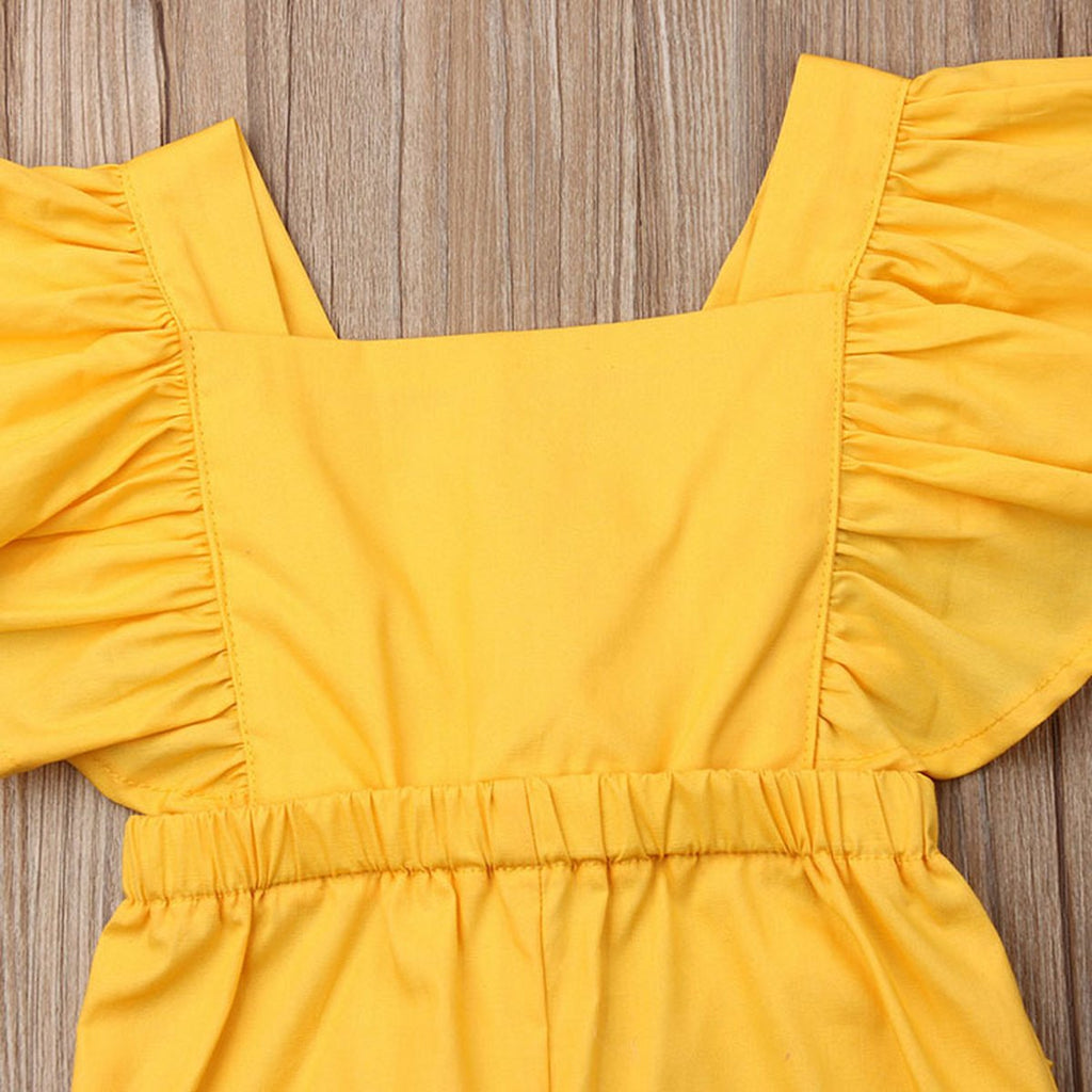 Pineapple Print Baby Romper