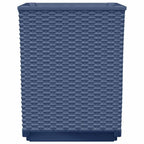 Plant Pots 2 Pcs Blue-grey 30x Polypropylene