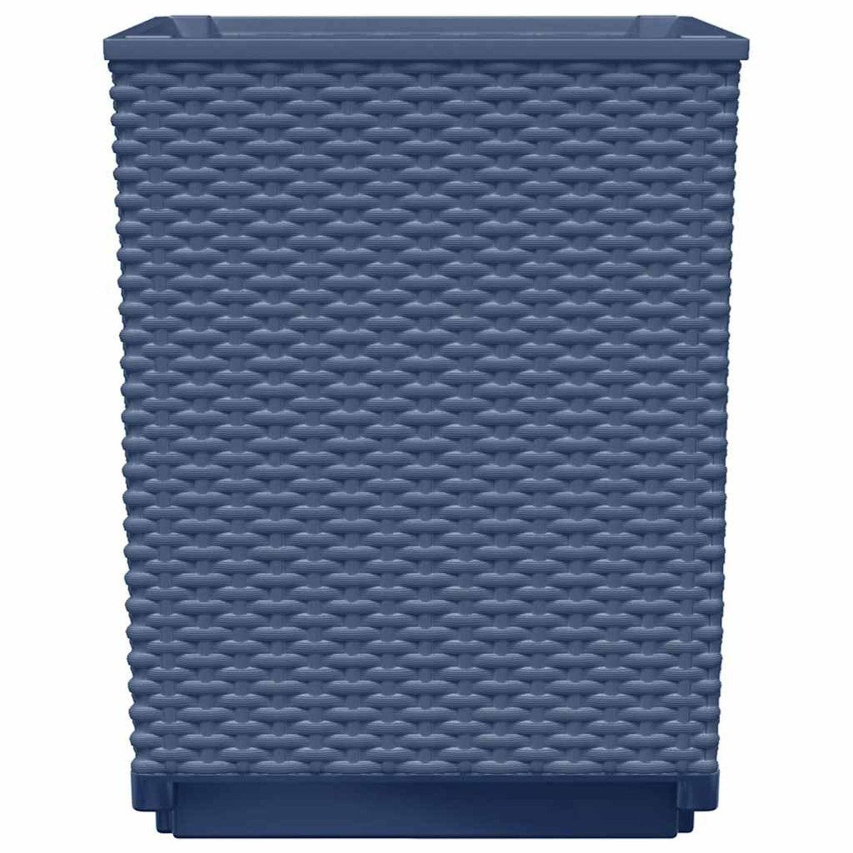 Plant Pots 2 Pcs Blue-grey 30x Polypropylene