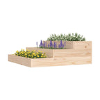 Plant Pots 78x Solid Pine Wood