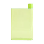 Plastic Water Cup Flat Paper Bottle