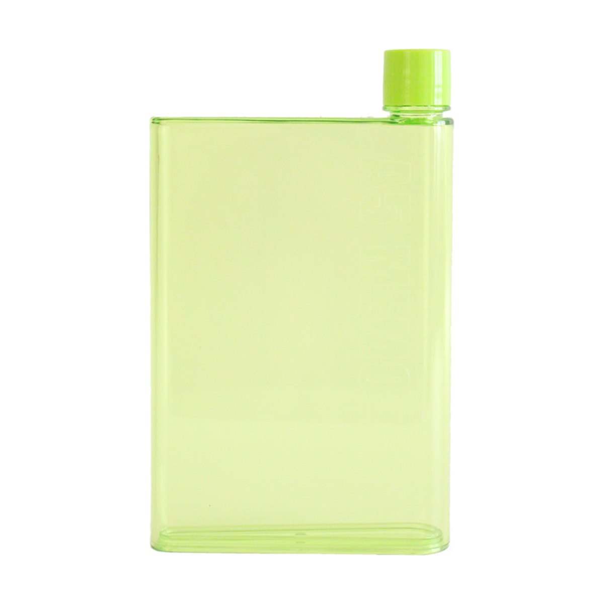 Plastic Water Cup Flat Paper Bottle