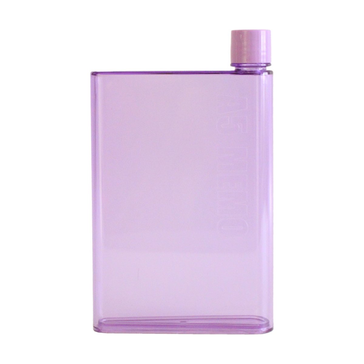 Plastic Water Cup Flat Paper Bottle