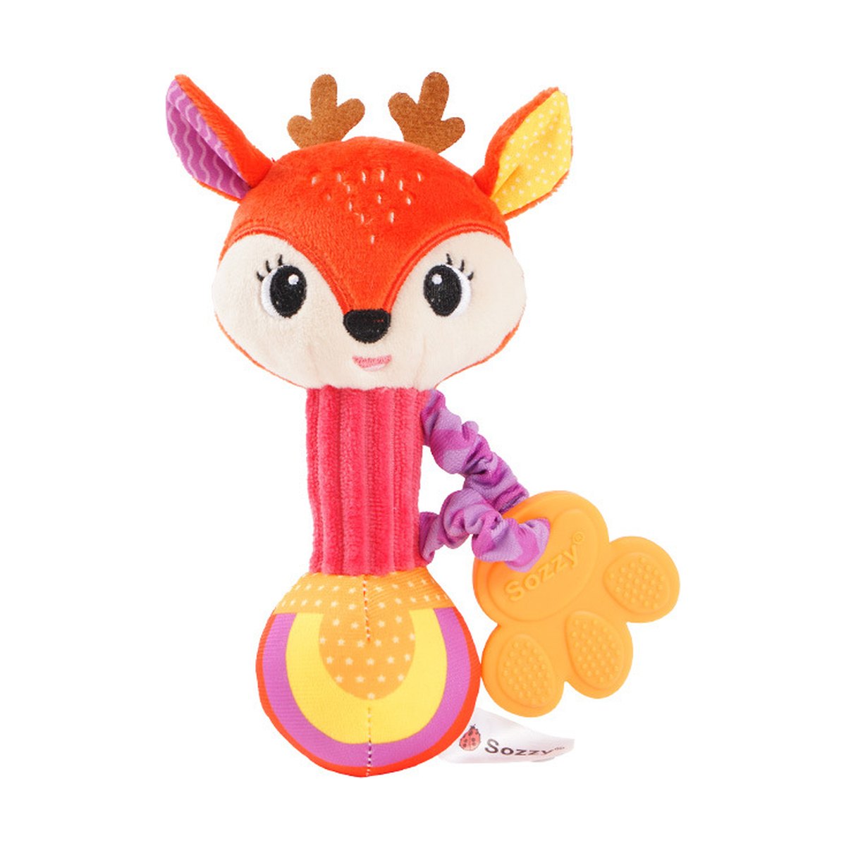 Plush Doll Baby Toy Comfort Handbell