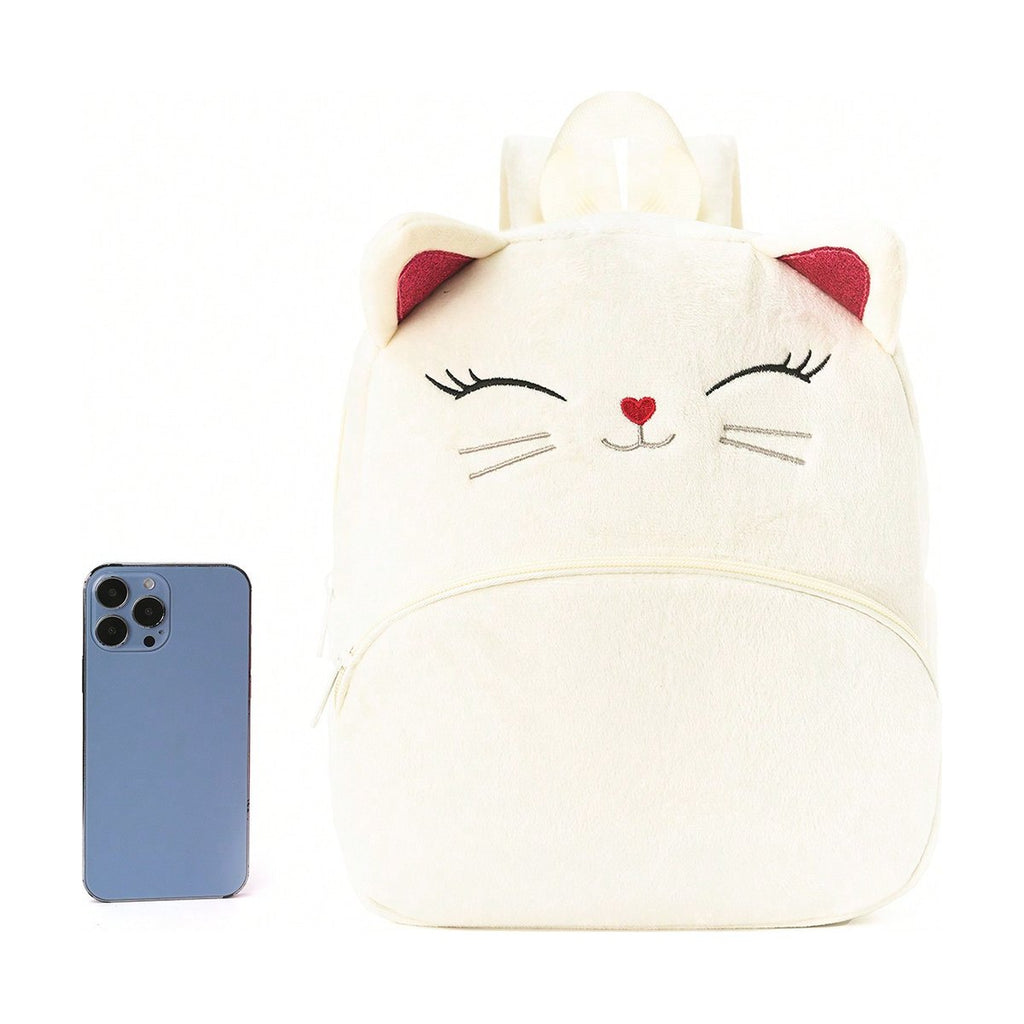Plush Kitty Kids' Backpack
