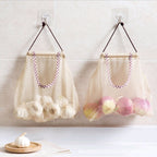 Polyester Mesh Kitchen Storage Bag Portable Net