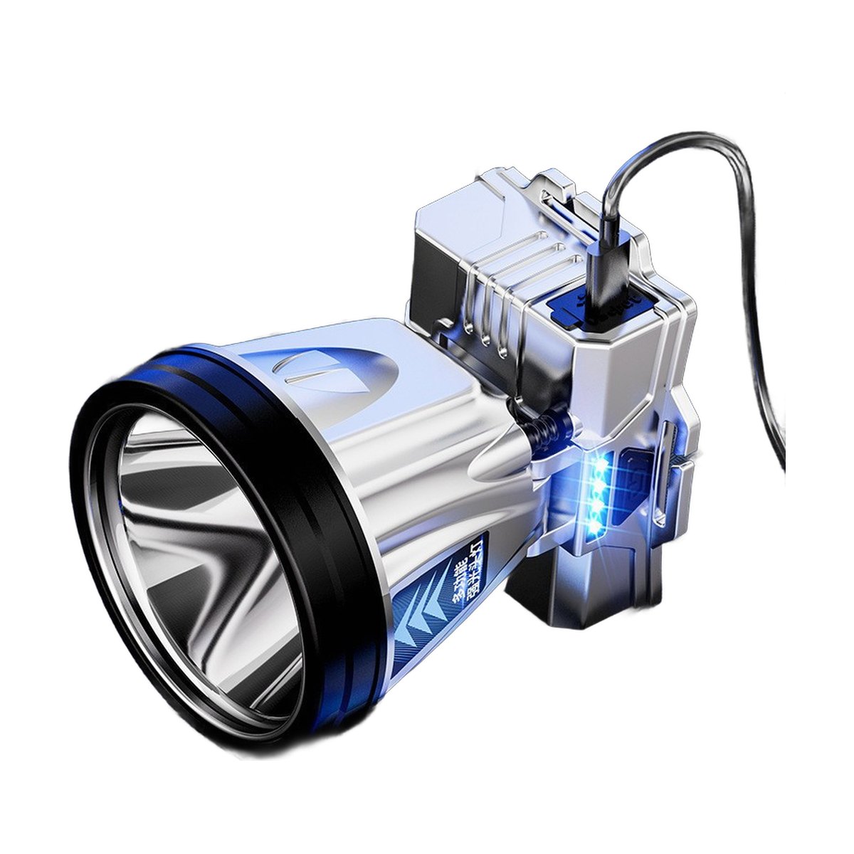 Power Bank Headlamp Long Range LED Mining