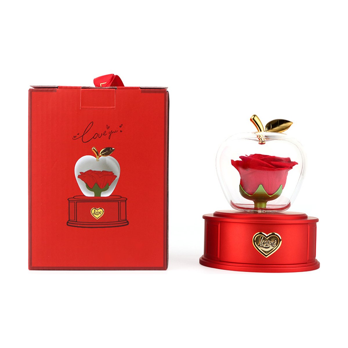 Preserved Rose Gift Box
