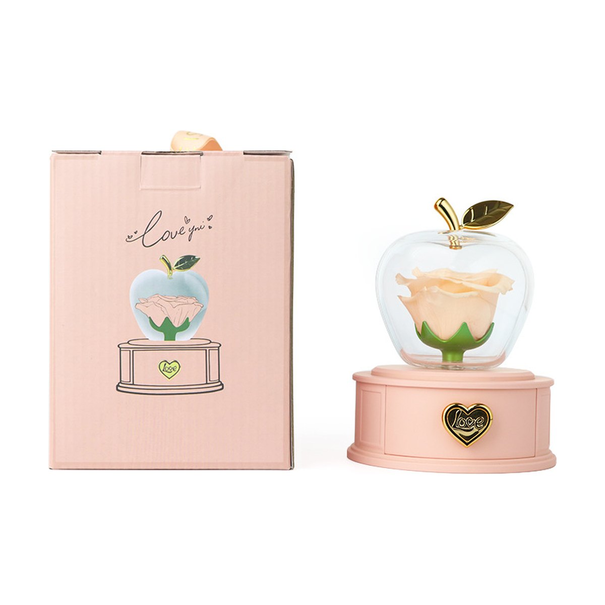 Preserved Rose Gift Box
