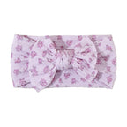 Printed Bow Baby Headband
