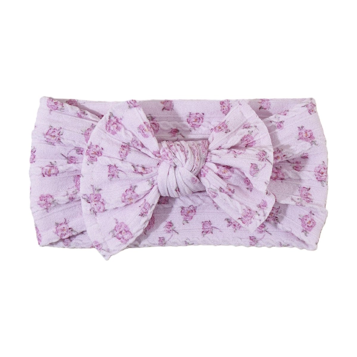 Printed Bow Baby Headband