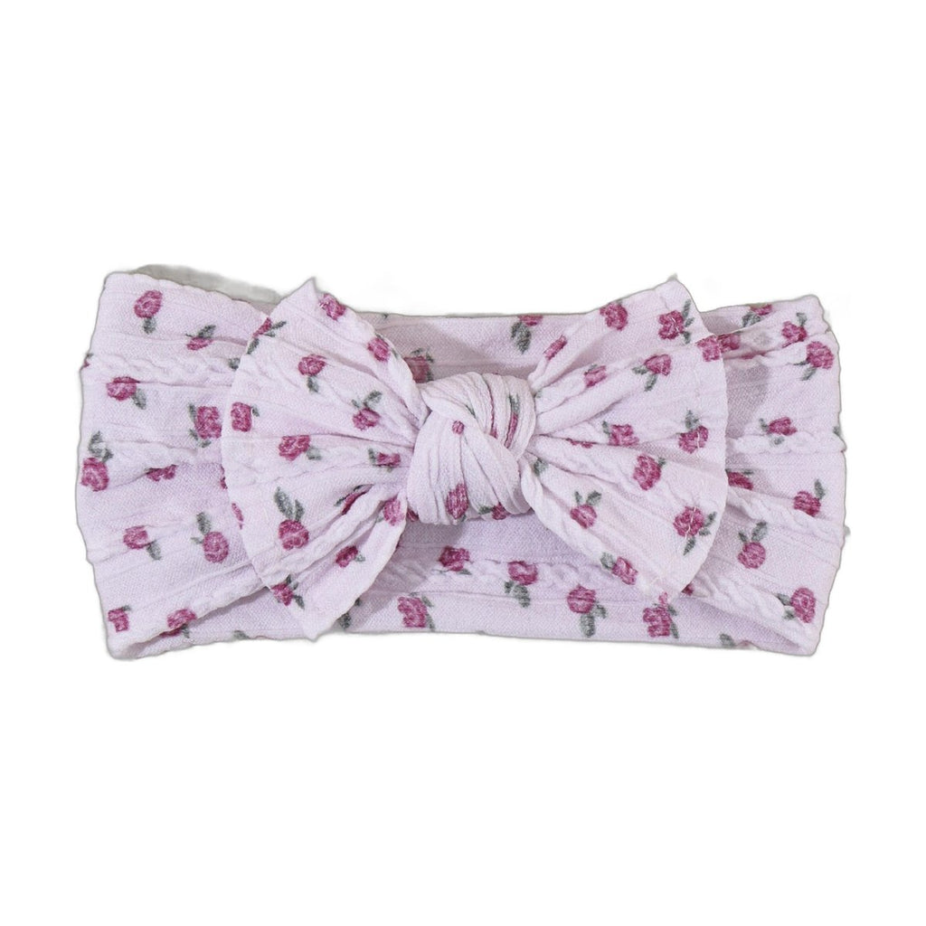 Printed Bow Baby Headband
